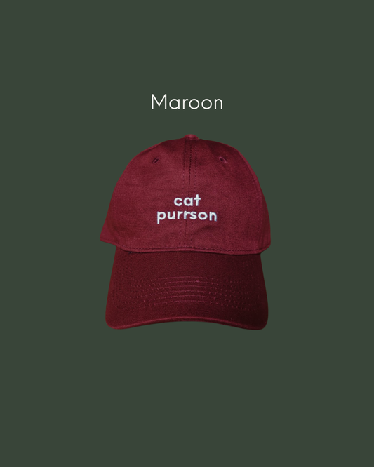 CAT PURRSON cap