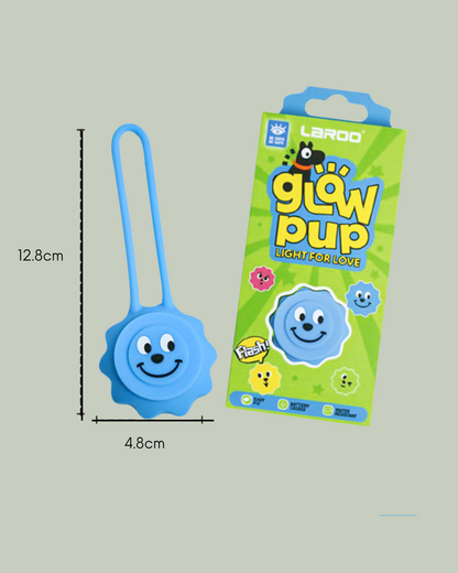 LaRoo Glow Pup Smiley LED Pet Charm