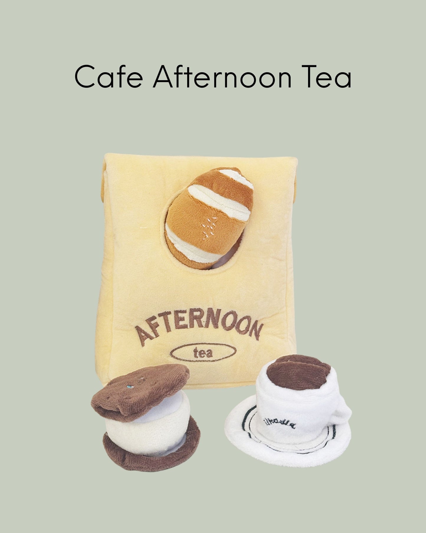 Cute CAFE Afternoon Tea Set for Dogs