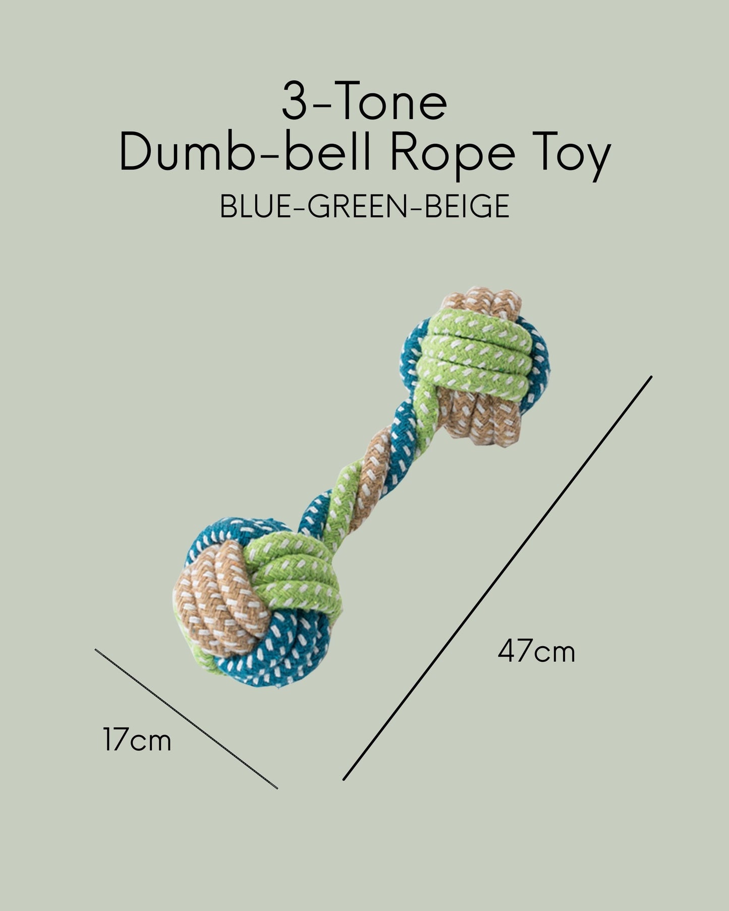 CANDY TONE Rope Toy for dogs