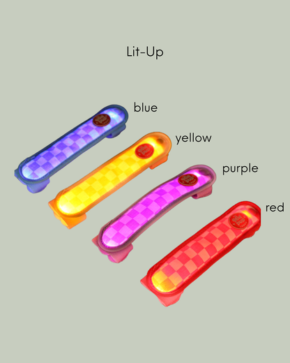 LaRoo Glow Pup Rechargeable LED collar & leash strap