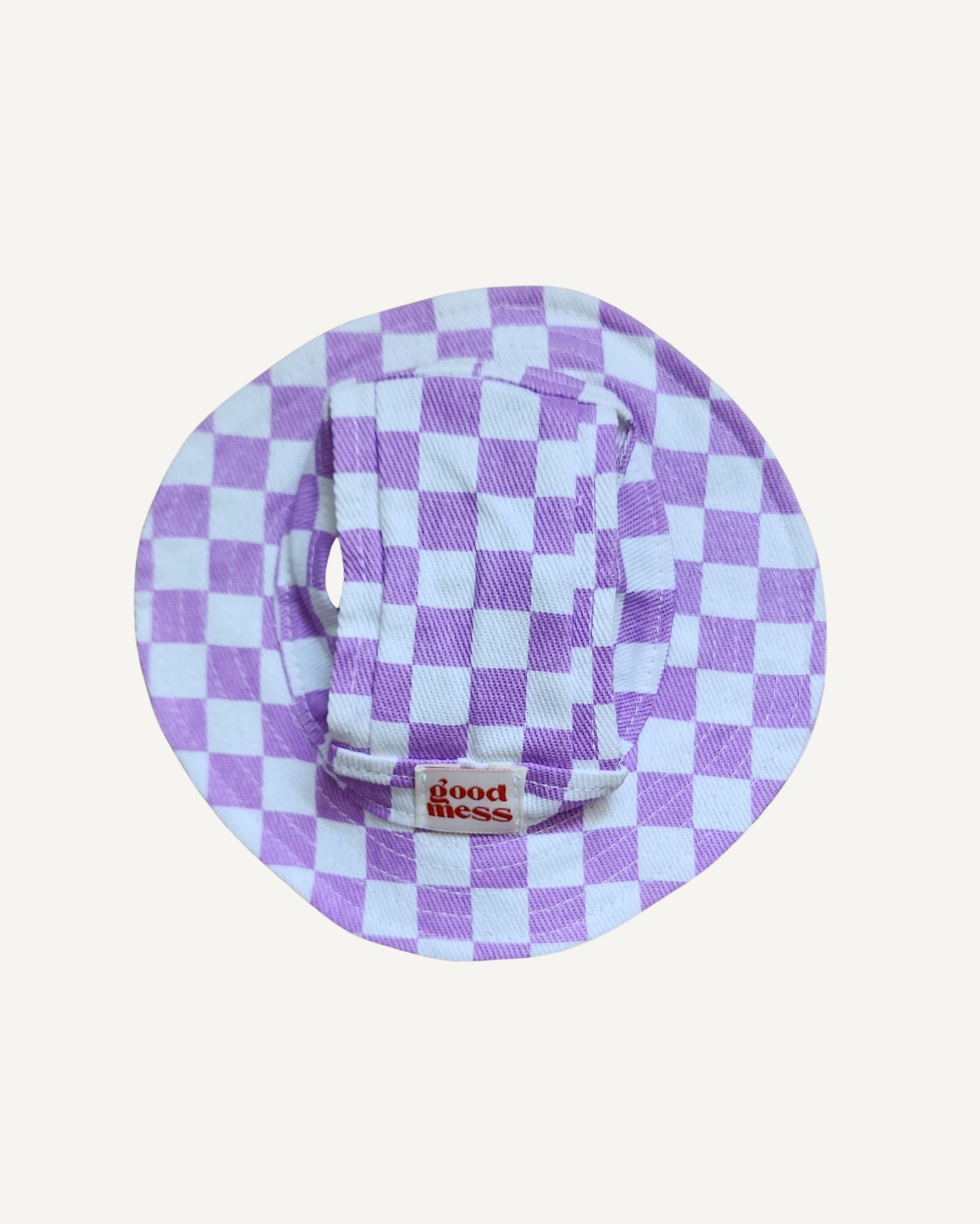 Twinning Checkered Pet Hat