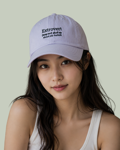 Extrovert (I may not shut up about my furkid) Cap