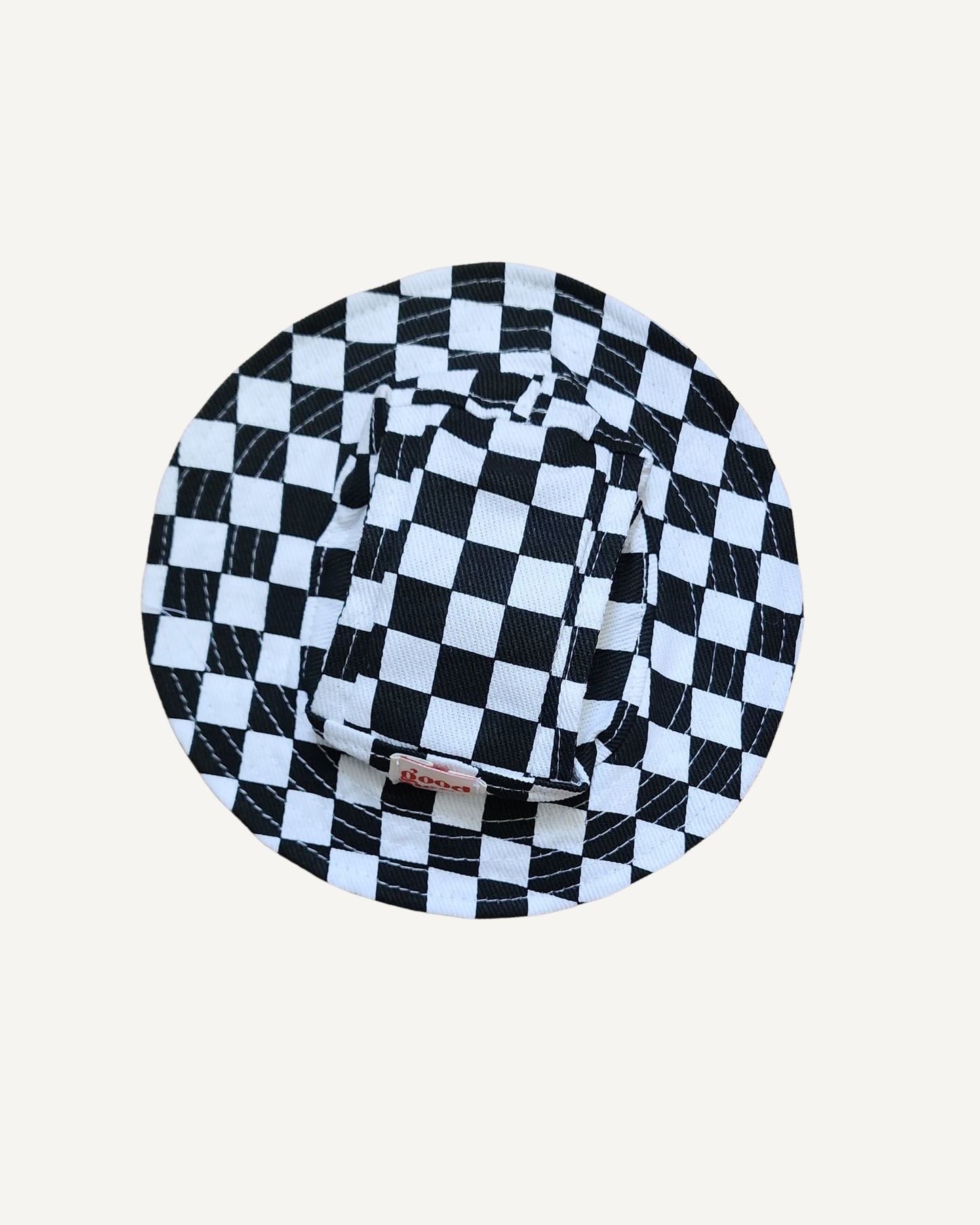 Twinning Checkered Pet Hat