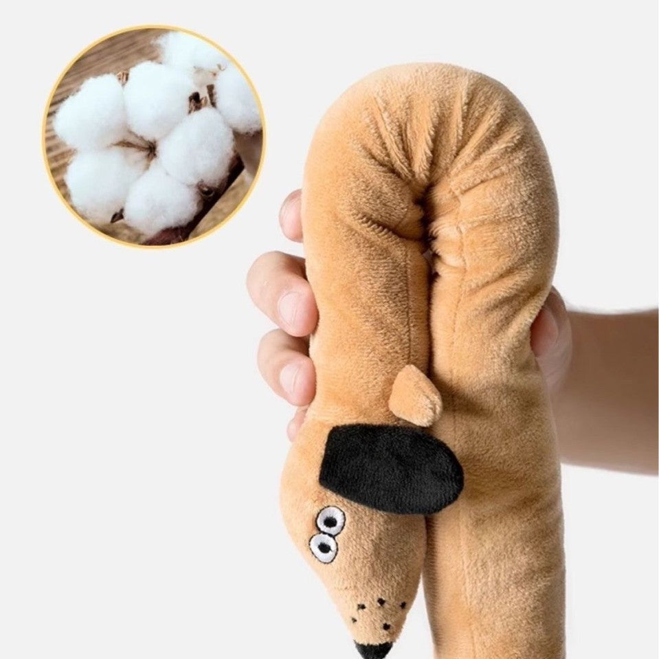 KNOTTY DACHSHUND Dog Toy