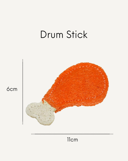 LOOFAH BREAKFAST Cat & Dog Chew Toy