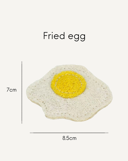 LOOFAH BREAKFAST Cat & Dog Chew Toy