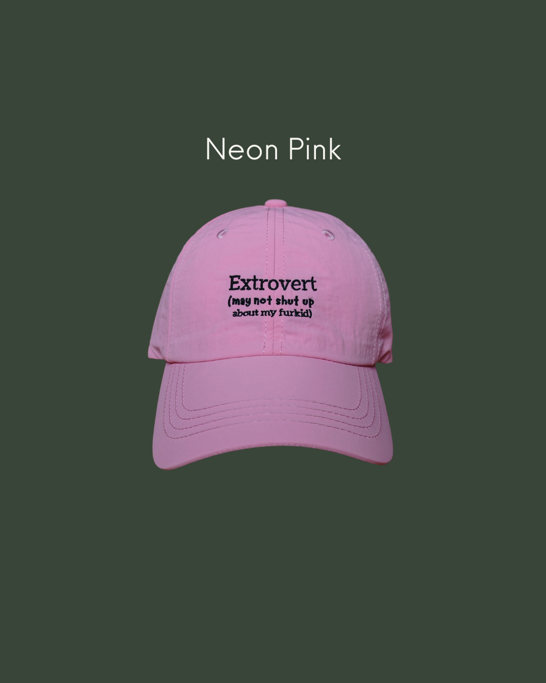 Extrovert (I may not shut up about my furkid) Cap