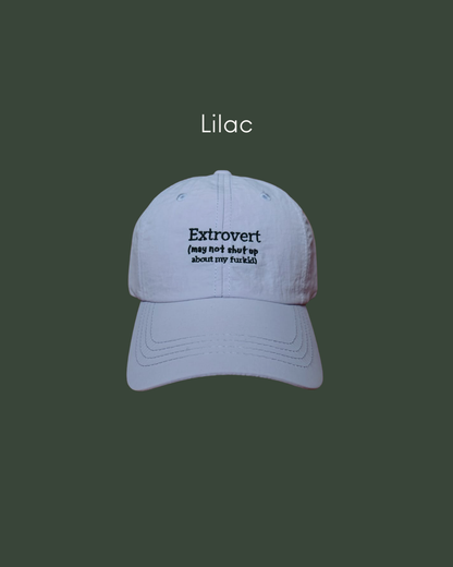 Extrovert (I may not shut up about my furkid) Cap