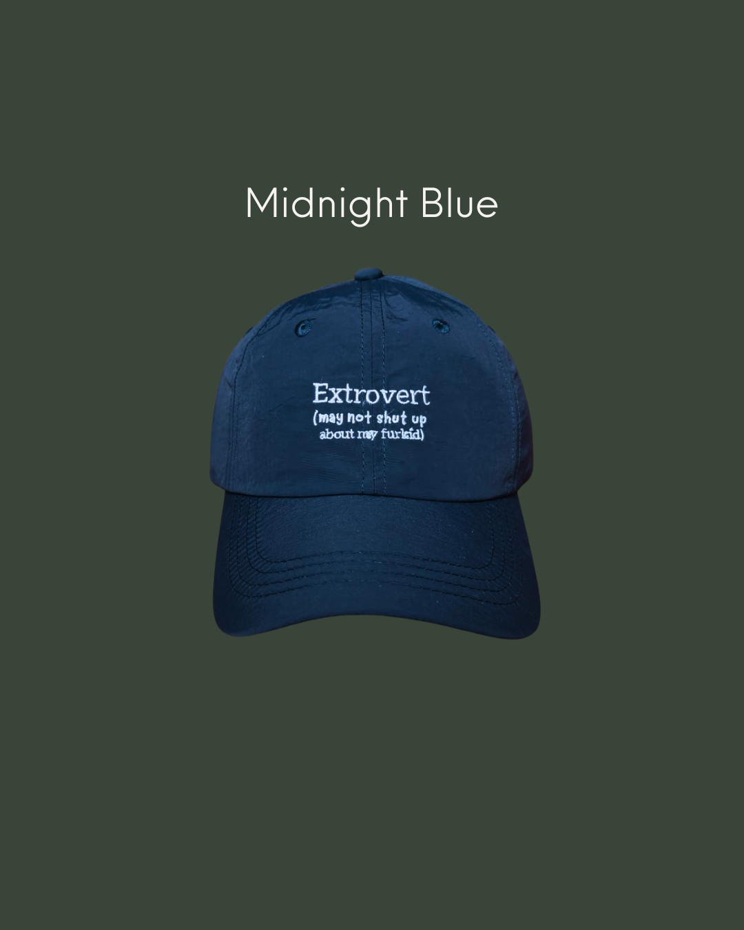 Extrovert (I may not shut up about my furkid) Cap