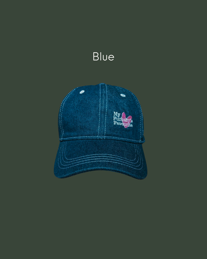 MY FURBABY'S FAVOURITE denim cap