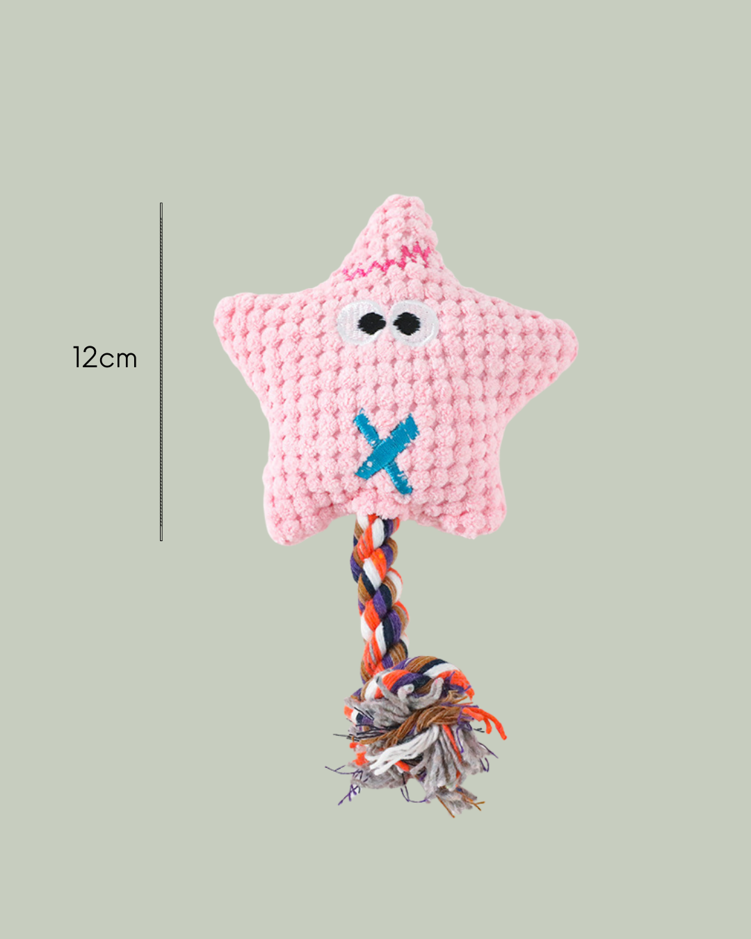 INJURED STARFISH Chew Toy