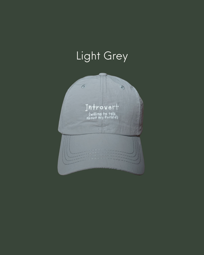 Introvert (Willing to talk about my furkid) Cap