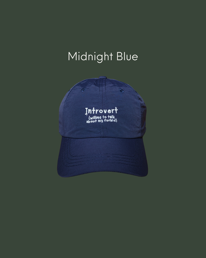 Introvert (Willing to talk about my furkid) Cap
