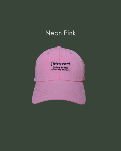 Introvert (Willing to talk about my furkid) Cap