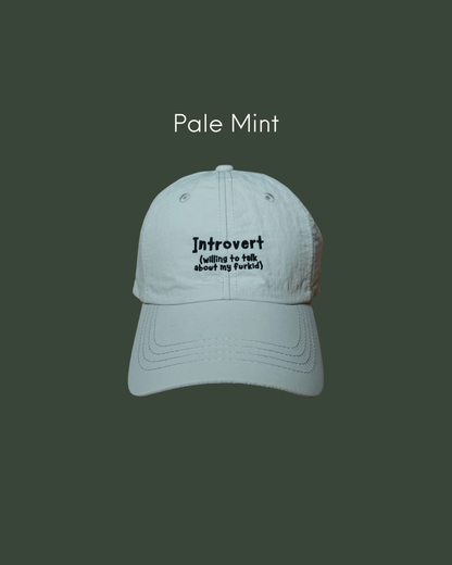 Introvert (Willing to talk about my furkid) Cap