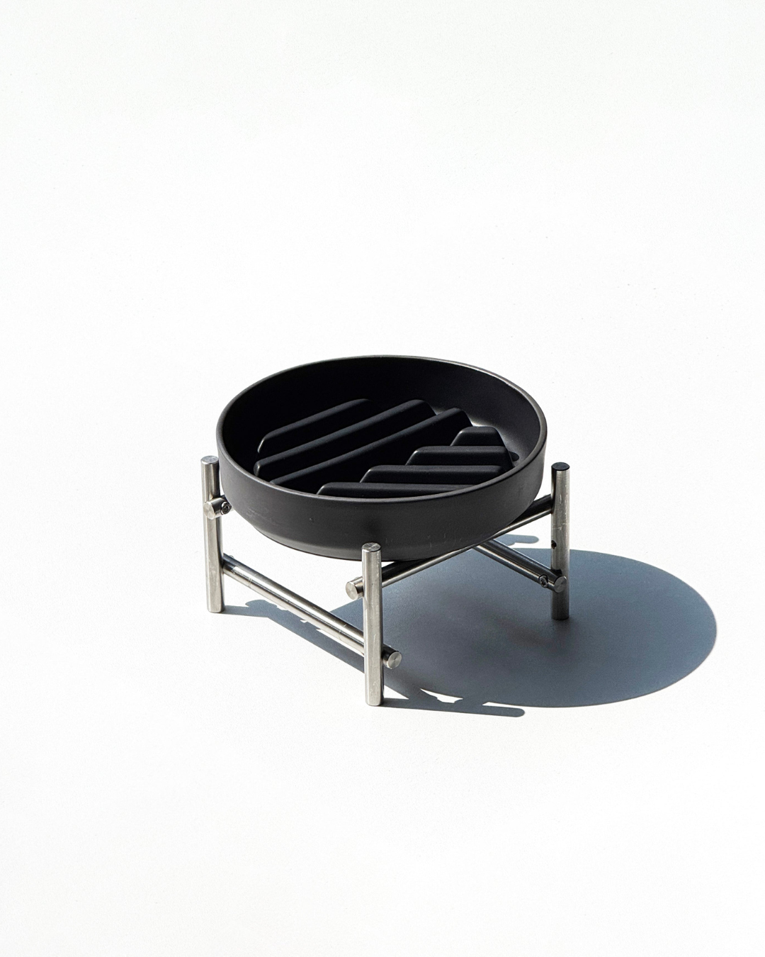 [Preorder] Mattte Black Ceramic Slow Feeder Bowl