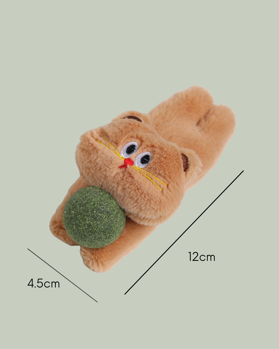 NAUGHTY CAT Catnip Plush Toy