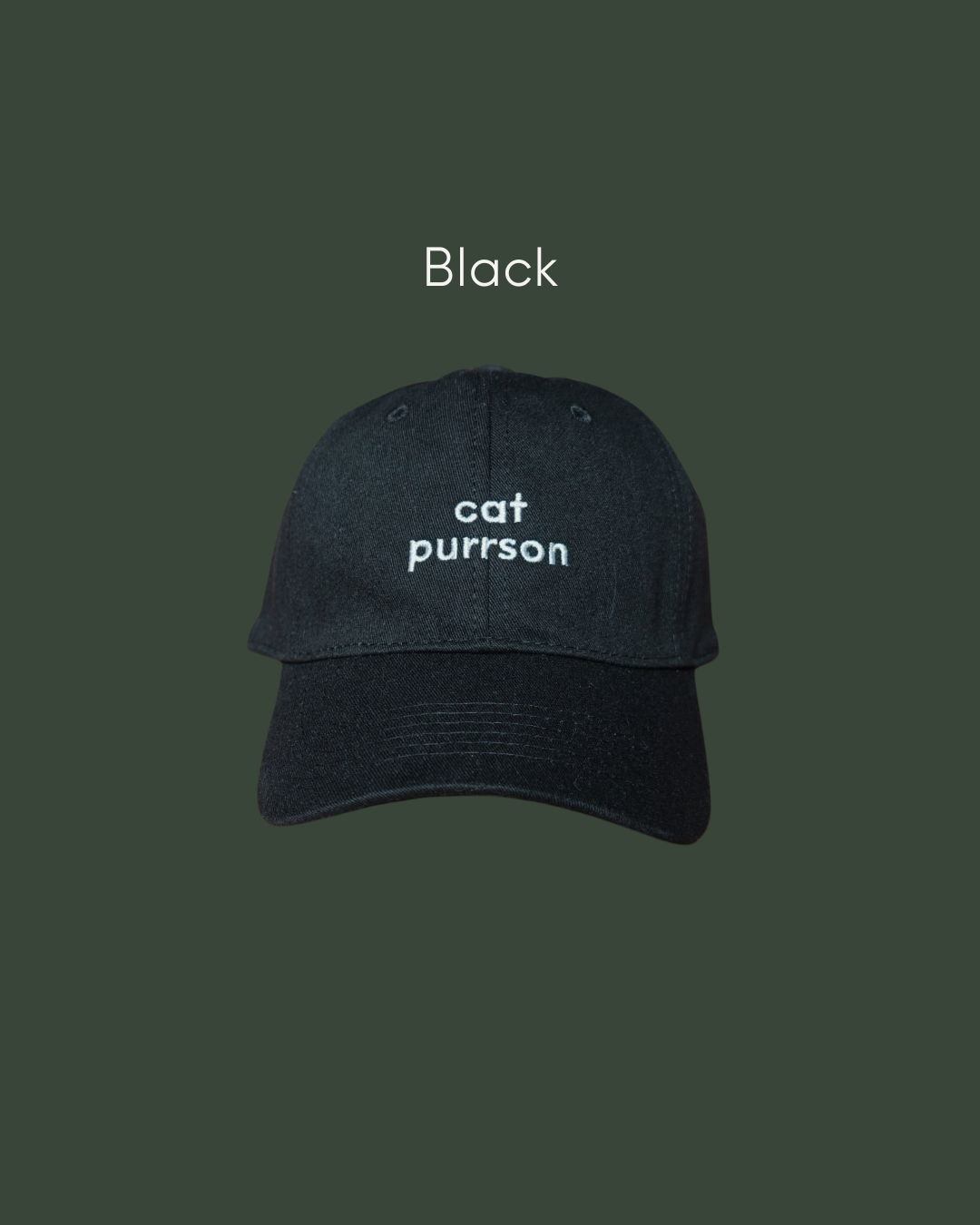 CAT PURRSON cap