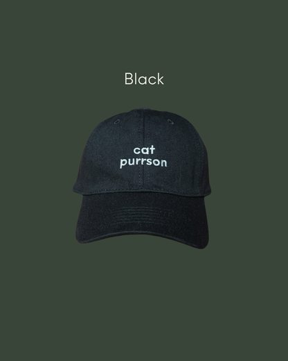 CAT PURRSON cap