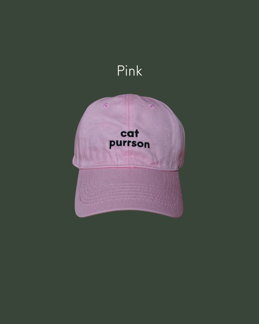 CAT PURRSON cap