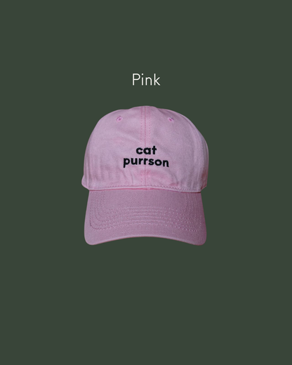 CAT PURRSON cap
