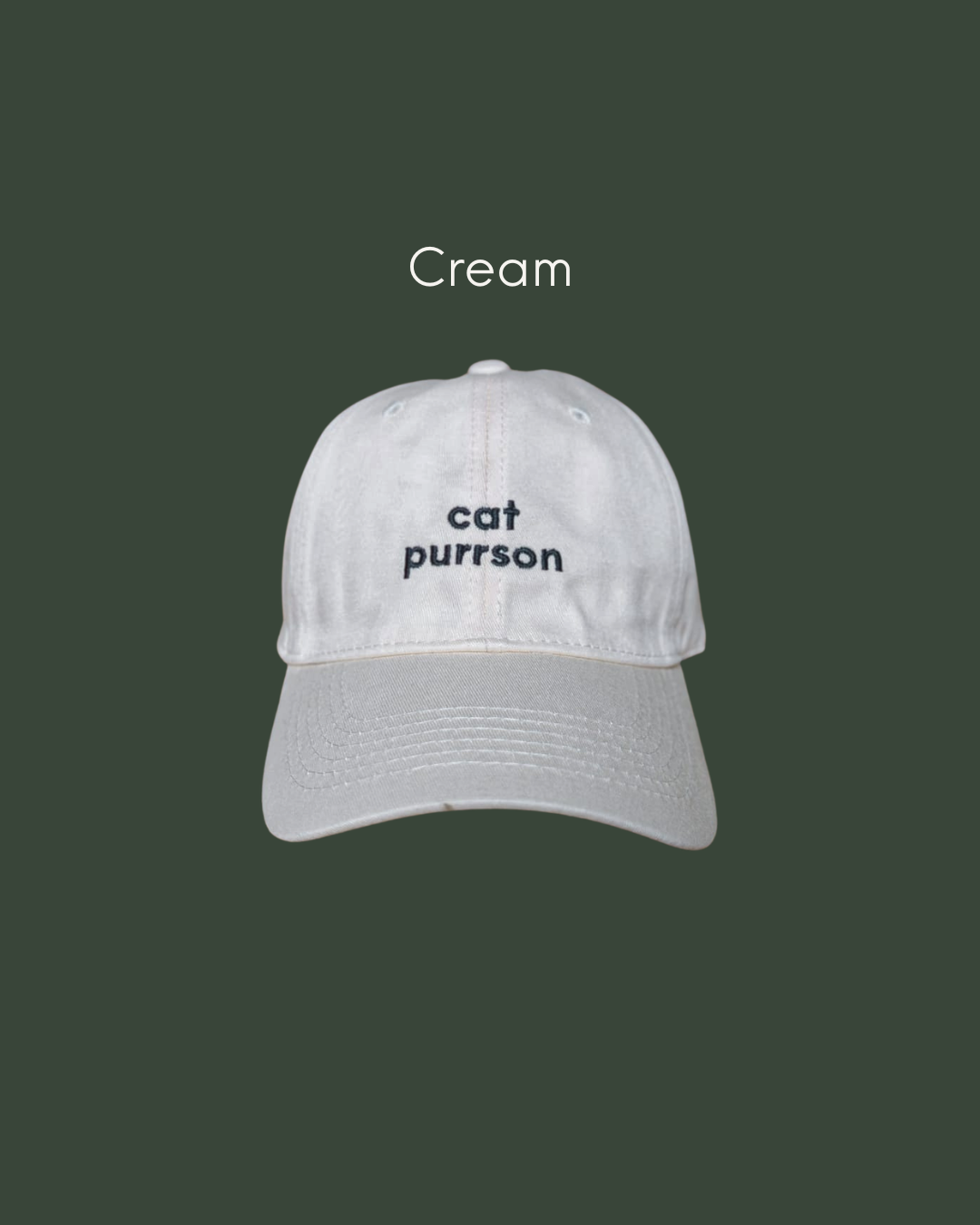 CAT PURRSON cap