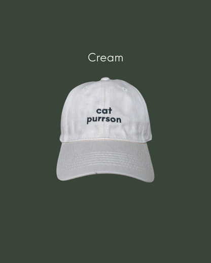 CAT PURRSON cap