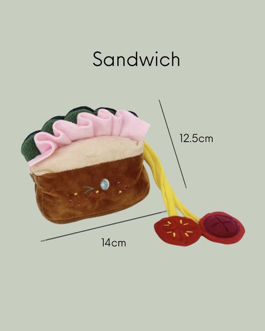 Sandwich Pet Snuffle Chew Toy