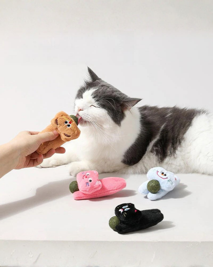 NAUGHTY CAT Catnip Plush Toy
