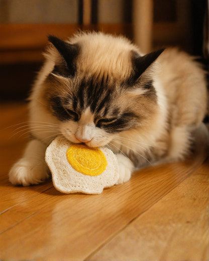 LOOFAH BREAKFAST Cat & Dog Chew Toy